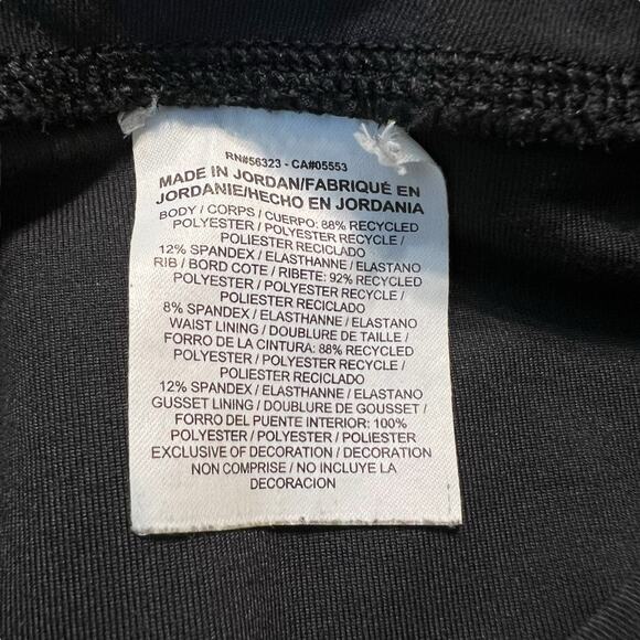 Nike cropped leggings just do it size medium black dri-fit - Picture 6 of 9